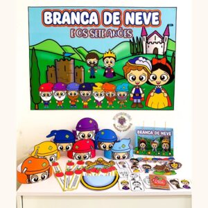 ❤️Kit Branca de Neve e os Sete Anões