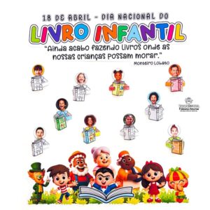 Painel Interativo Dia nacional do livro Infantil