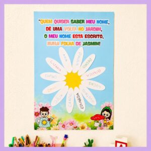 🌷 Painel Interativo – Flor dos Nomes