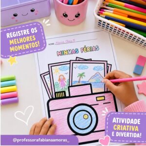 📸 Câmera Interativa – Minhas Férias