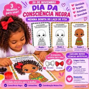 Atividade Consciência Negra — Menina Bonita do Laço de Fita