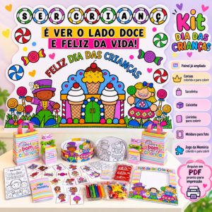🎈 Kit Dia das Crianças — Educação Infantil